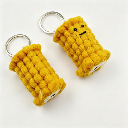 Crochet Fruit Keychain