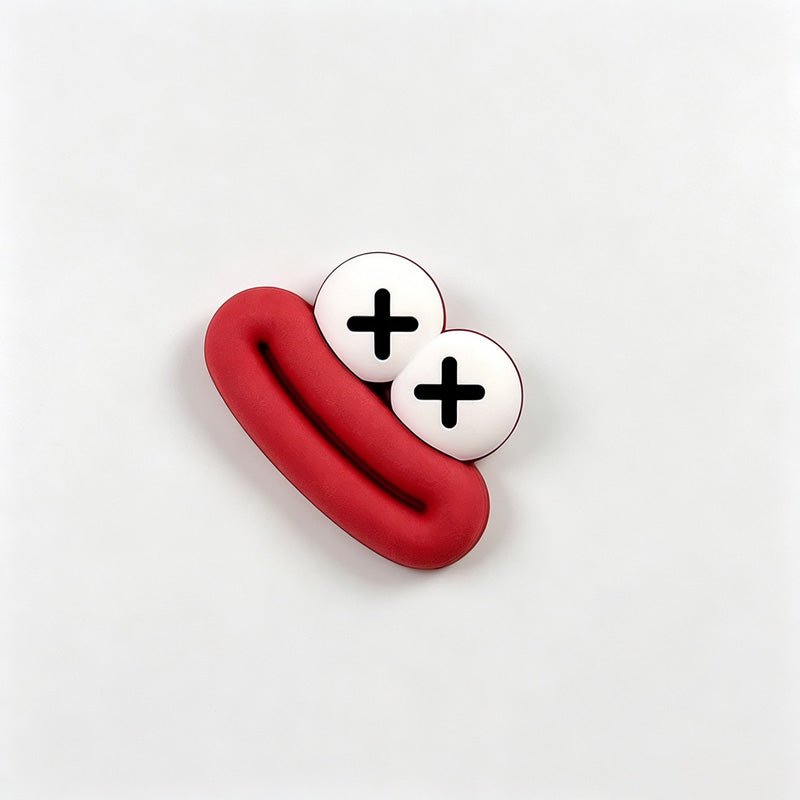 Lips Shape PVC Fridge Magnet