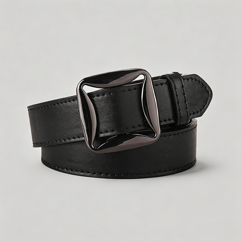 No-Hole Leather Belt - Shopdayla Wholesale - #9954