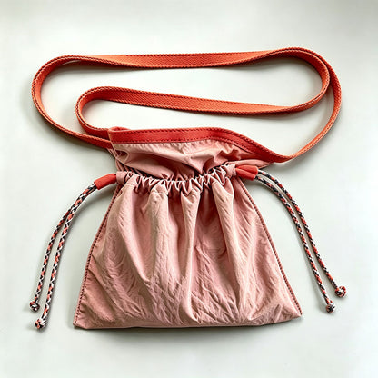 Vintage Nylon Drawstring Bucket Ring