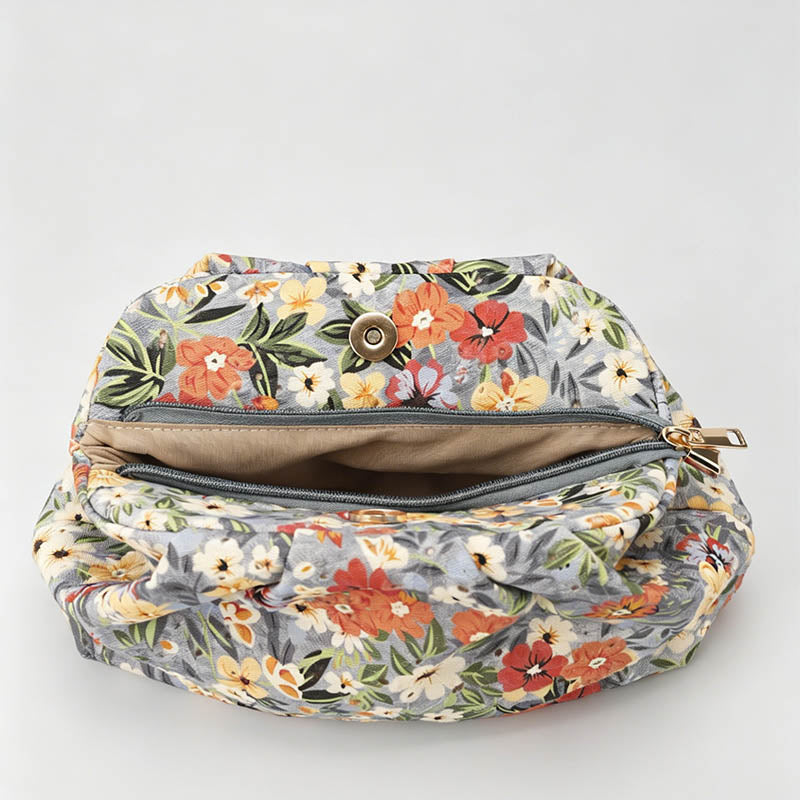 Floral Print Cloud Clutch Bag - Shopdayla Wholesale - #2018