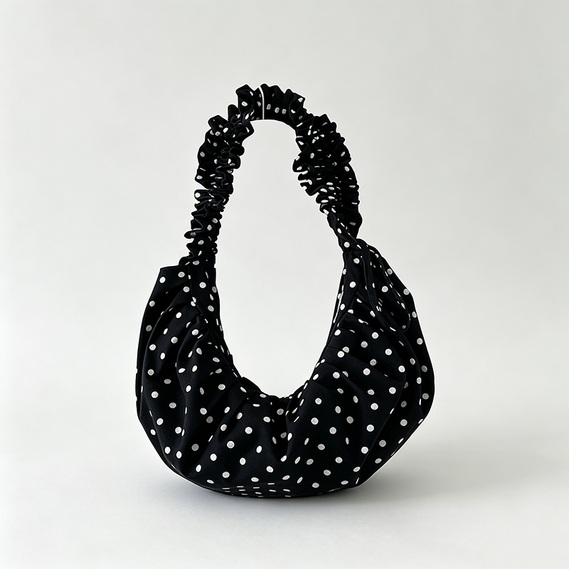 Cute Polka Dot Hobo Bag