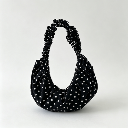 Cute Polka Dot Hobo Bag