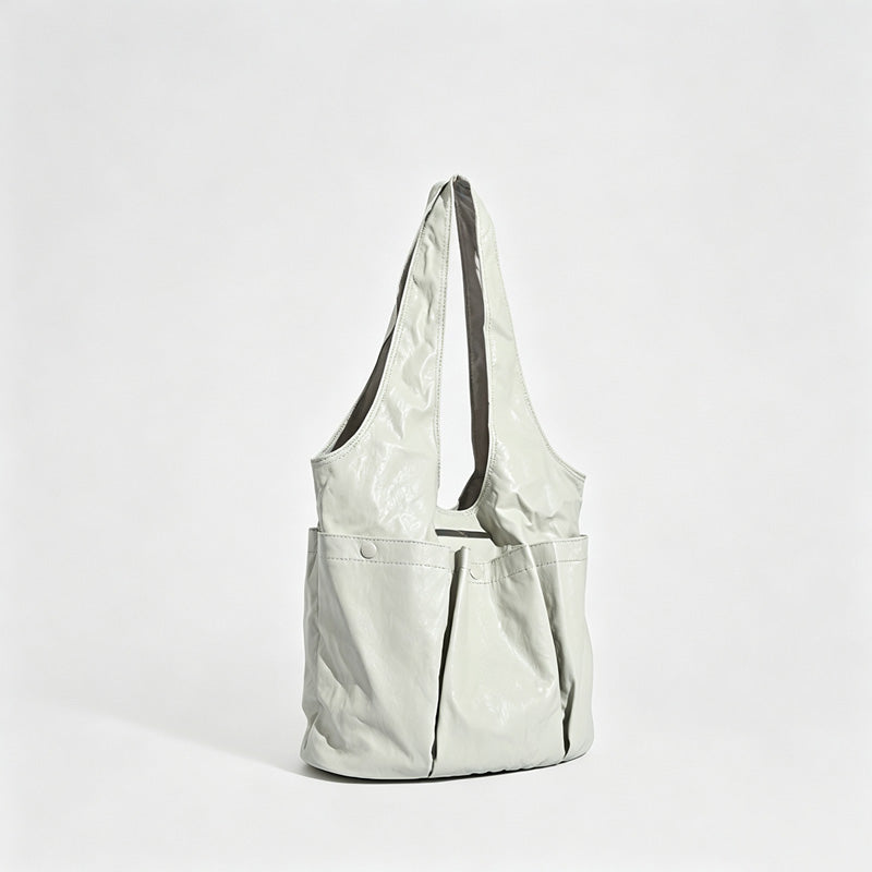 Pocket Detail Carry Tote