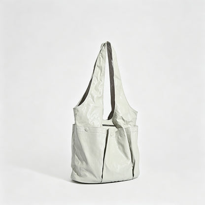 Pocket Detail Carry Tote