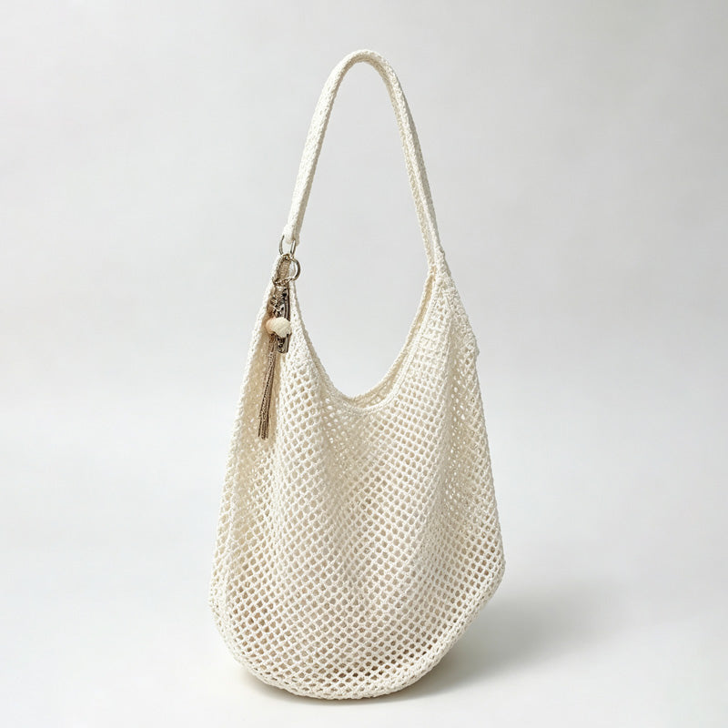 Open Knit Market Tote