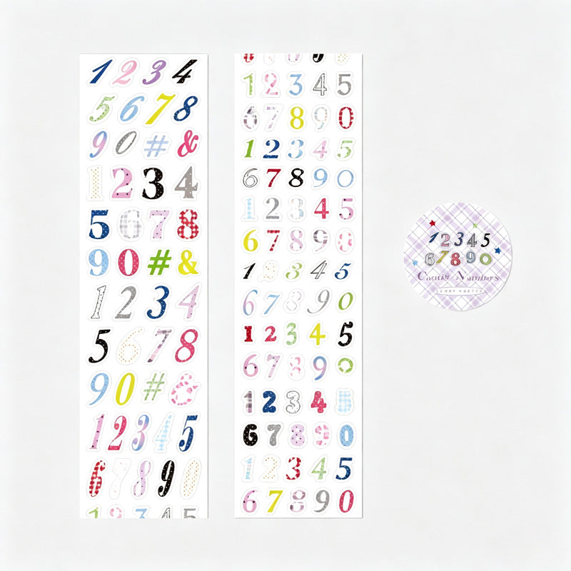 Tape Transparent Alphabet Sticker Tape