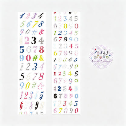 Tape Transparent Alphabet Sticker Tape