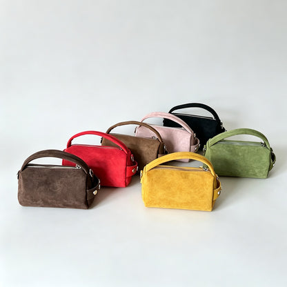 Boxy Top Handle Satchel