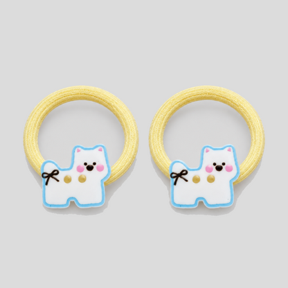 Mini Animal Elastic Hair Ties