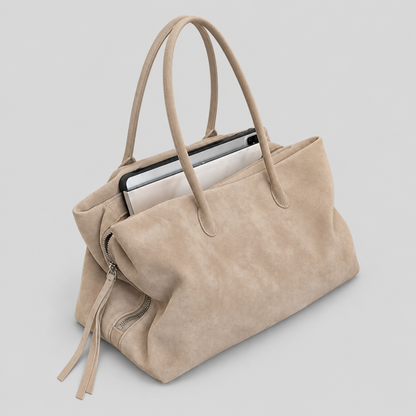 Multi Pocket Shoulder Tote Bag
