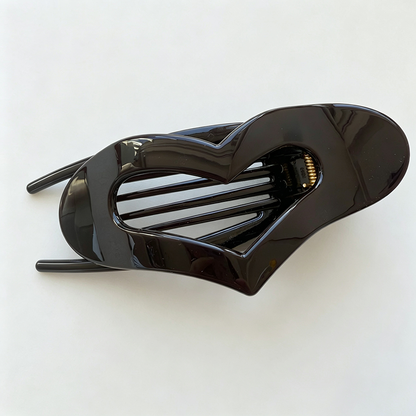 Heart Shape Hollow Hair Claw Clip