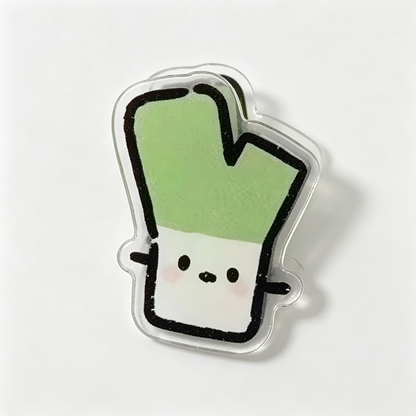 Vegetable Pattern Acrylic Paper Clip