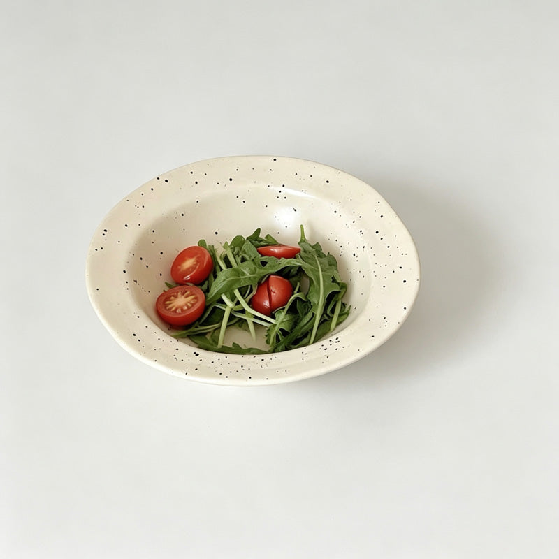 Speckled Rim Pasta Bowl
