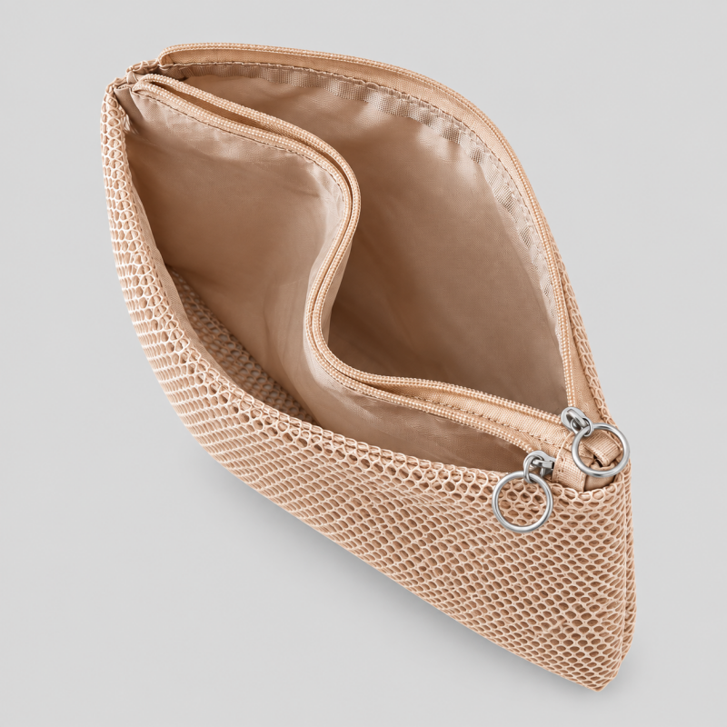 Mesh Travel Makeup Pouches Storage
