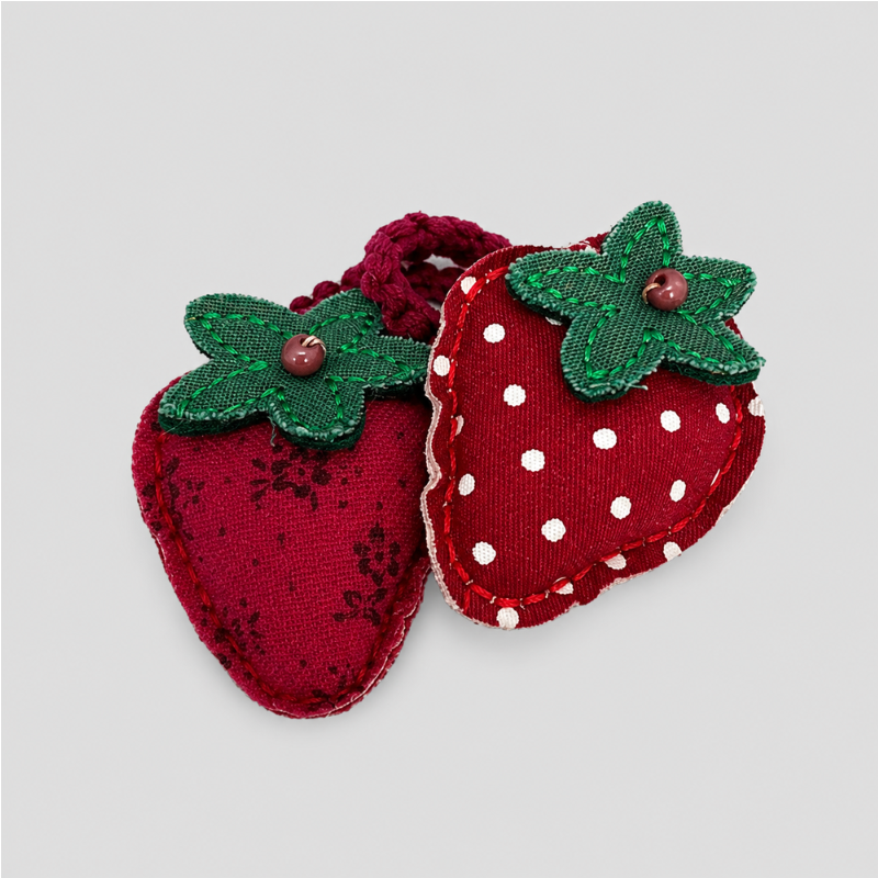 Red Fruit Hair Accessory Set