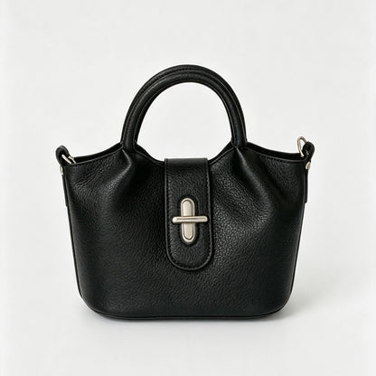 Turn Lock Mini Handbag