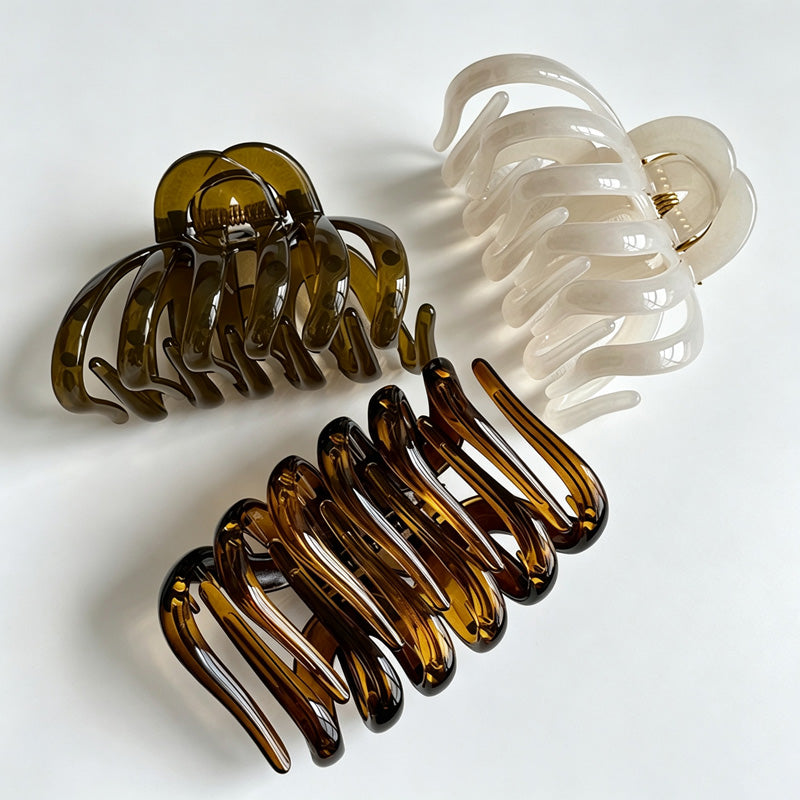 Resin Large Hair Claw Clip