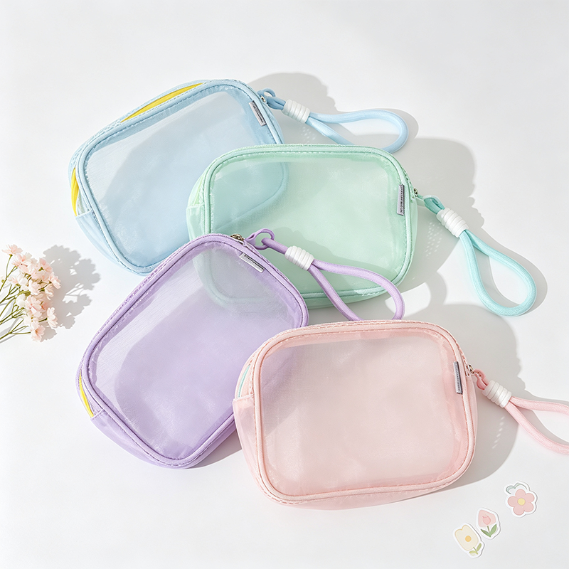 Mesh Travel Cosmetic Bag