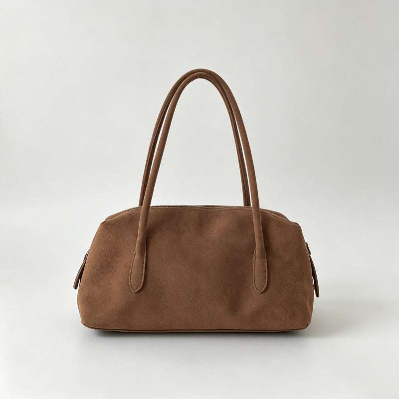 Tassel Charm Shoulder Tote