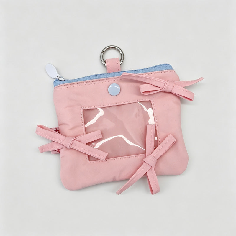 Bow Knot Card Holder Wallet