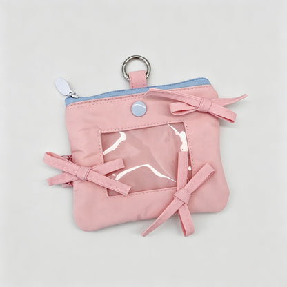 Bow Knot Card Holder Wallet
