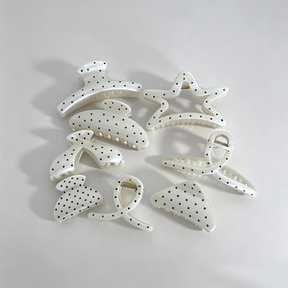 Polka Dot Shark Clip