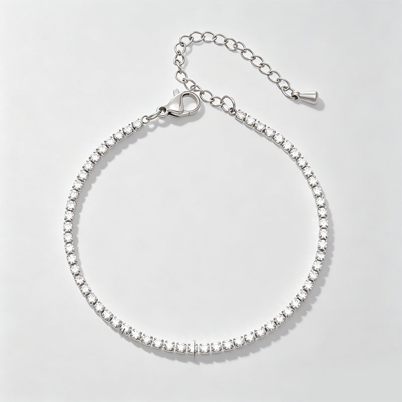 Luxury Full Paved Zircon Tennis Bracelet