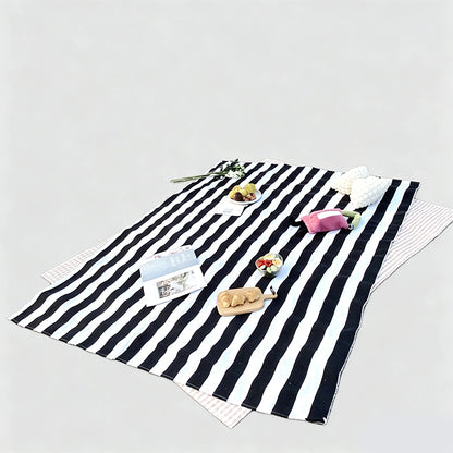 Striped Outdoor Picnic Blanket