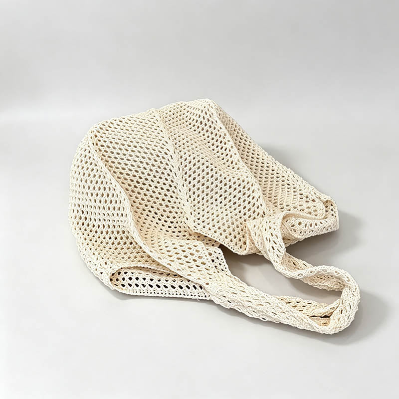 Handmade Crochet Mesh Tote