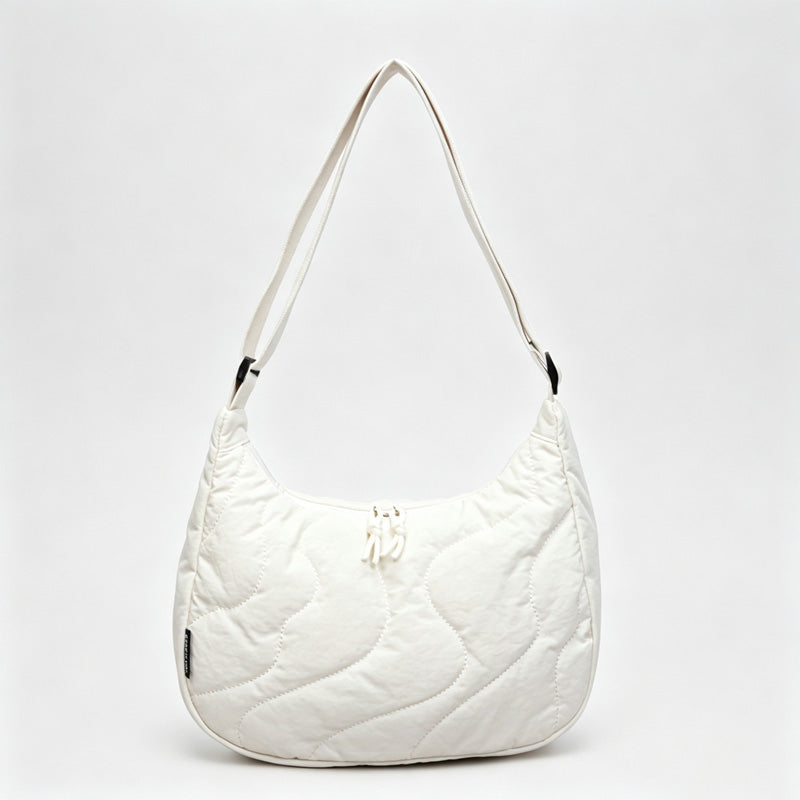Quilted Hobo Bag Casual Handle Bag