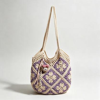 Geometric Sling Tote Bag