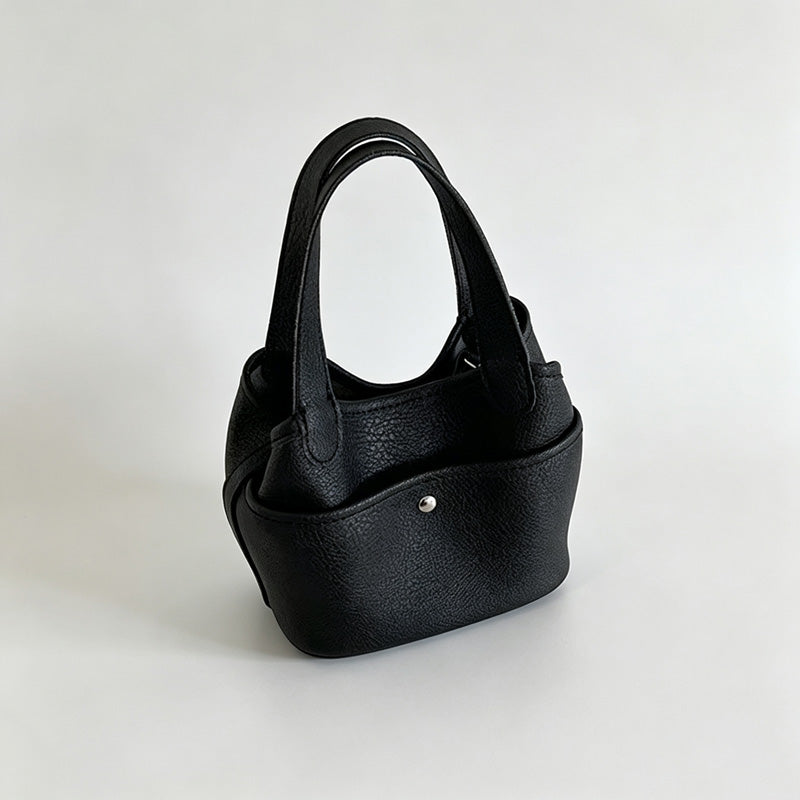 Bucket Crossbody Handle Bag