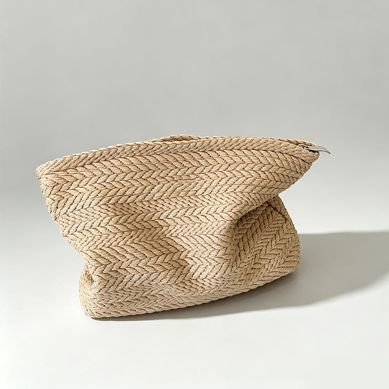 Stylish Canvas Geometric Ethnic Cosmetic Bag Pouch