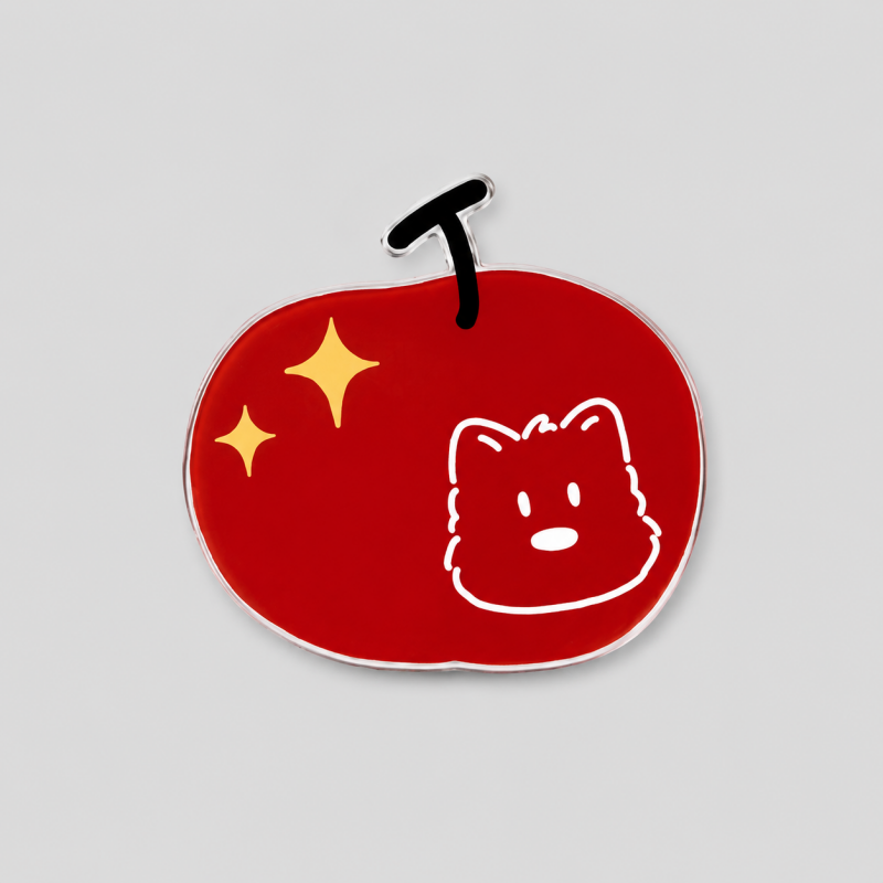 Fruit Printed Acrylic Fridge Magnet