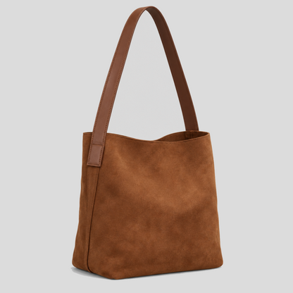 Bucket Leopard Large Shoulder Bag