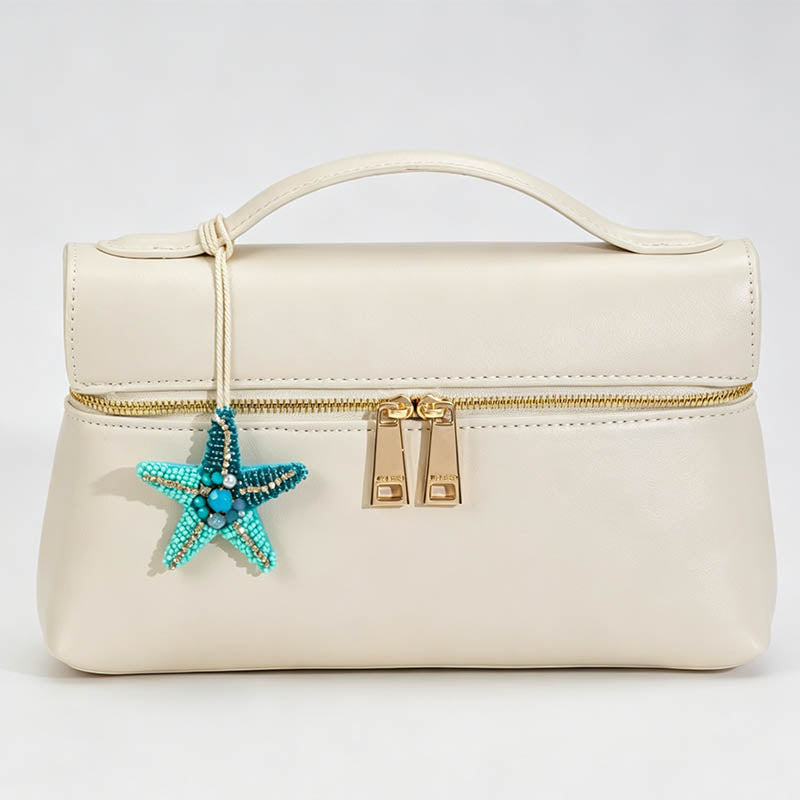 Beaded Starfish Bag Charm Keyc - Shopdayla Wholesale - #8162