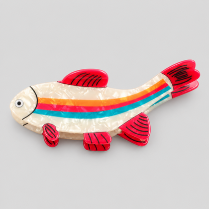 Ocean Fish Colorful Hair Claw Clips