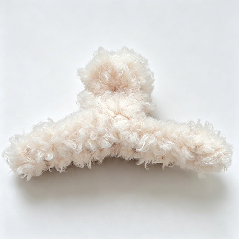 Plush Triangle Claw Clip