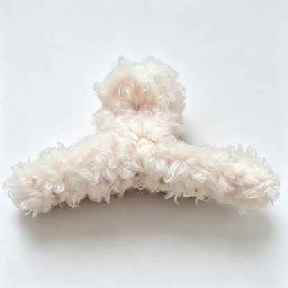 Plush Triangle Claw Clip