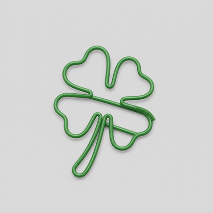 Clover Metal Bookmarks