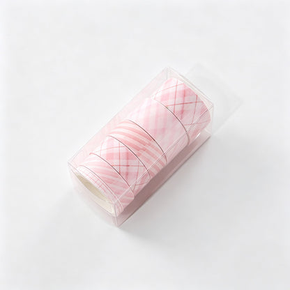 Plaid Print Washi Tape Set