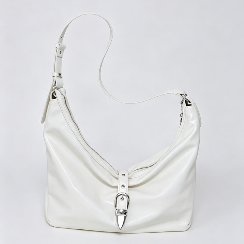 Metallic Slouch Shoulder Bag