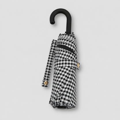 Houndstooth Folding Umbrella