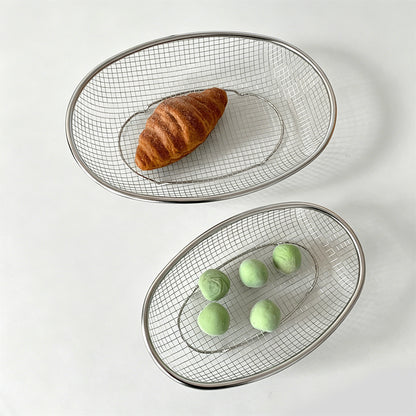 Stainless Steel Oval Drain Basket