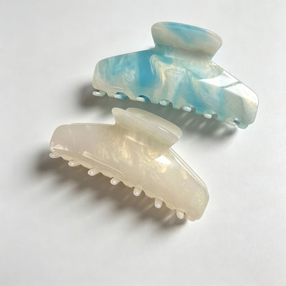 Gradient Cloud Texture Hair Claw