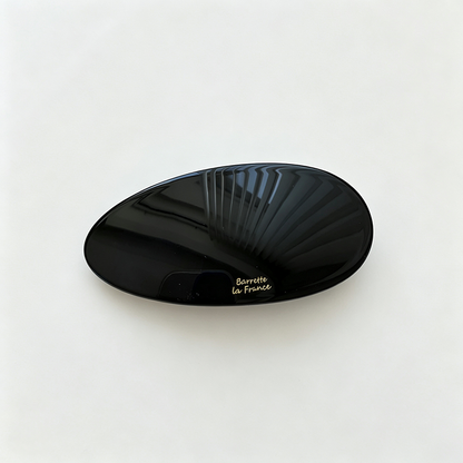 Oval Acetate Spring Hair Barrette