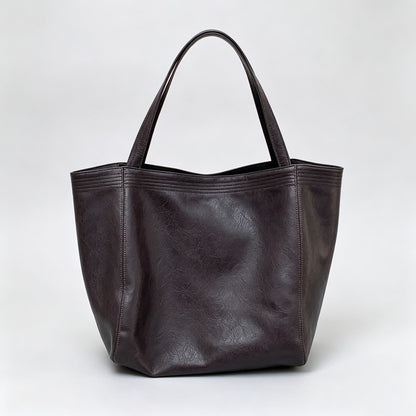 Soft Square Shoulder Tote