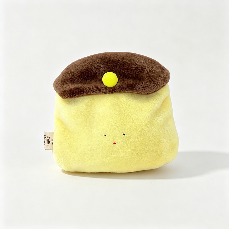Pudding Plush Coin Purse