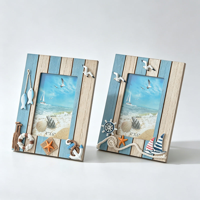 6‑Inch Wooden Photo Frame